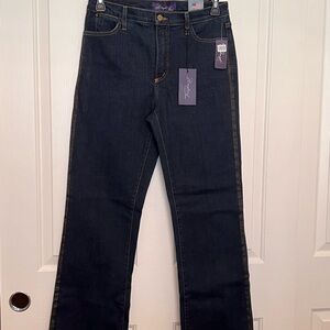 NYDJ Size 10 dark wash new with tags